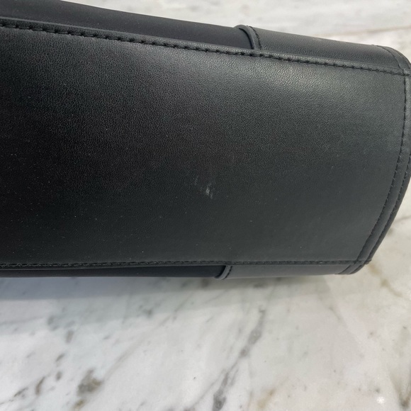 🖤Tory Burch Black Small Ella Nylon Leather Tote Bag - Picture 13 of 14